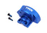 TRA10287-BLUE Traxxas Cover, gear (blue-anodized 6061-T6 aluminum)