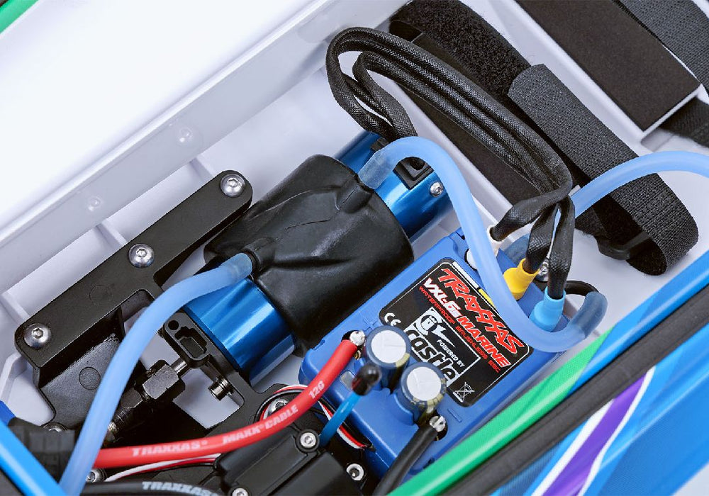 TRA103076-4RED Traxxas Spartan SR 36" Race Boat with Self-Righting - Red You will need this part #TRA2990 to run this boat