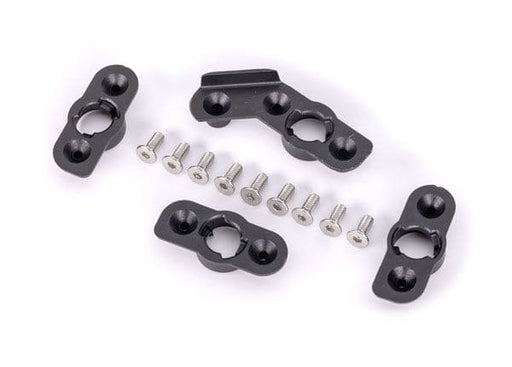 TRA10317 Traxxas Hatch mounts (4)/ 3x8mm CCS (stainless) (9)
