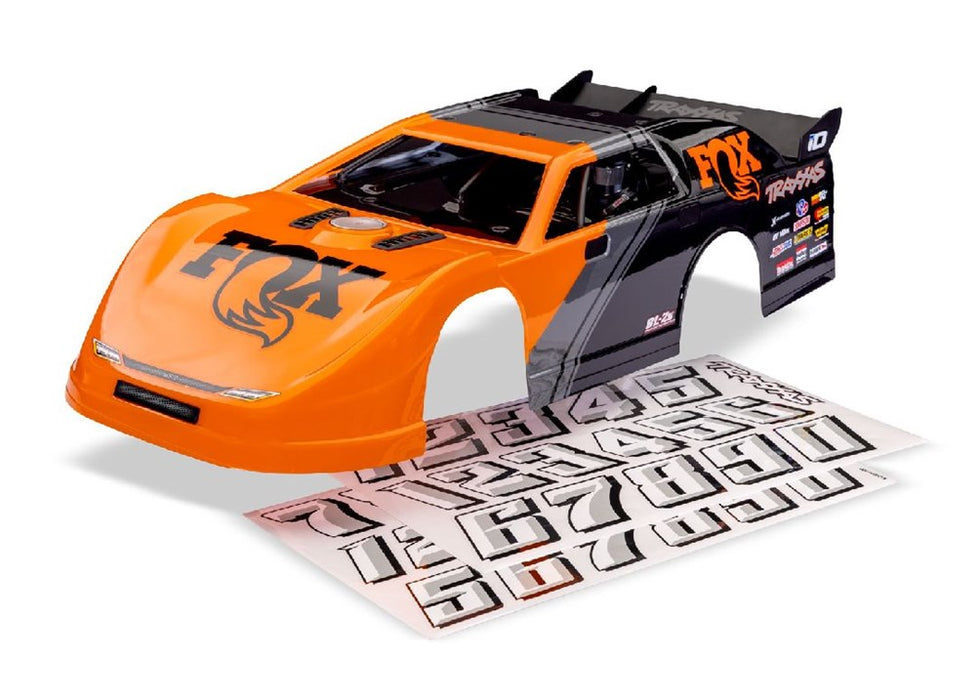 TRA10423-FOX Traxxas Body, Slash® Late Model, Fox Edition (painted)