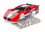 TRA10423-RED Traxxas Body, Slash Late Model, red (painted, decals applied)