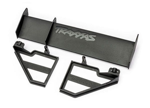 TRA10424 Traxxas Wing, Slash Late Model/ mounts (left & right)