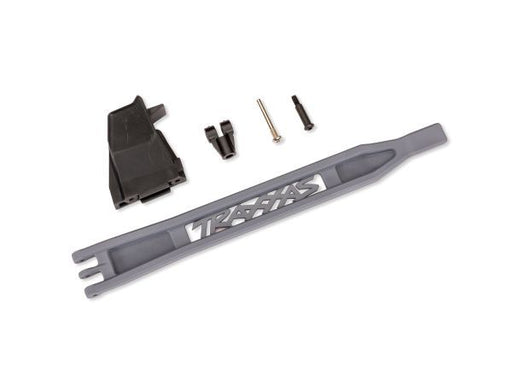 TRA10430-SLGRY Traxxas Battery Hold-Down - Fits #5832 - Slate Gray