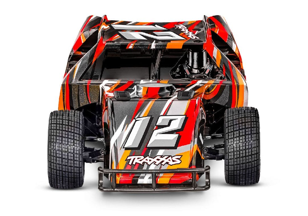 TRA104354-74ORANGE Traxxas 1/10 MudBoss BL-2S with Clipless Body - Orange **Sold Separately you will need TRA2992 to run this