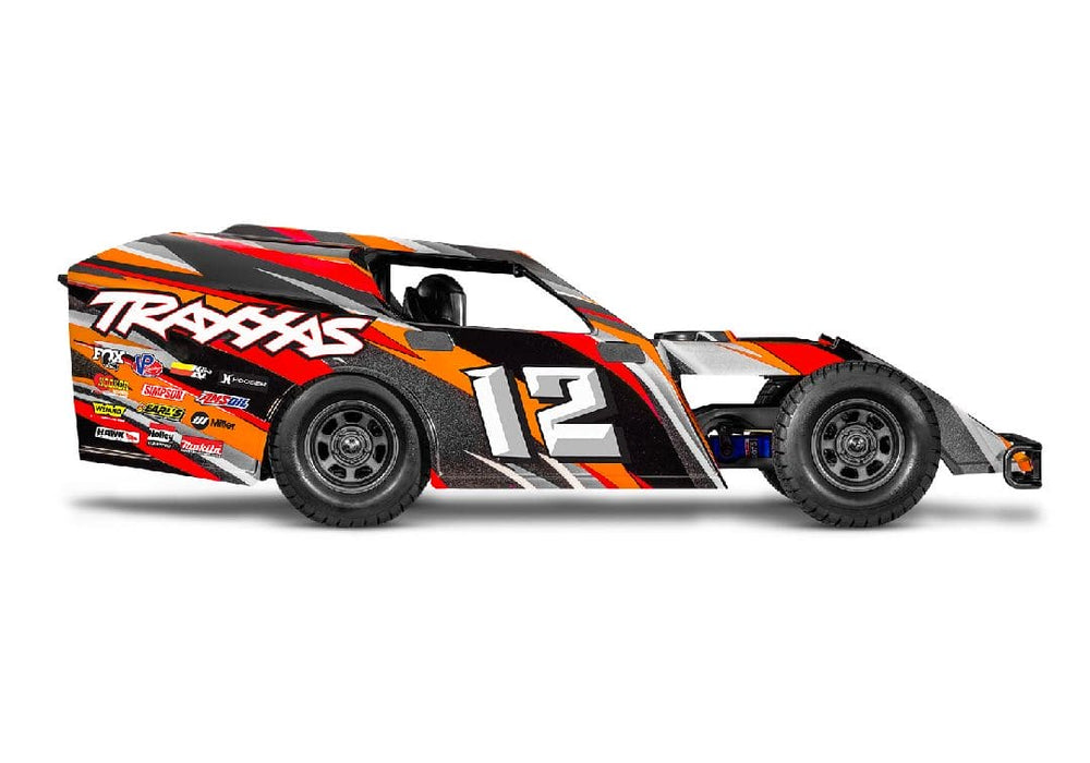 TRA104354-74ORANGE Traxxas 1/10 MudBoss BL-2S with Clipless Body - Orange **Sold Separately you will need TRA2992 to run this