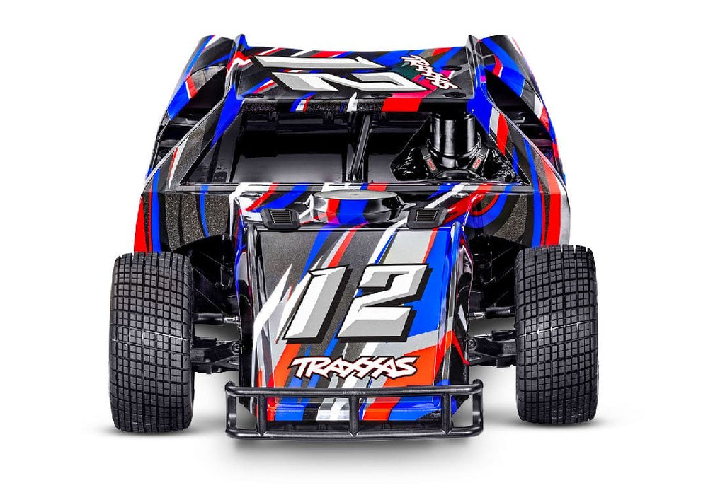 TRA104354-74RED Traxxas 1/10 MudBoss BL-2S with Clipless Body - Red **Sold Separately you will need TRA2992 to run this
