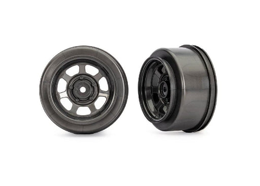 TRA10472X Traxxas Dirt Oval Gray Rear Wheels (2)