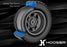 TRA10474R Traxxas Dirt Oval Gray Rear Wheels w/ Hoosier Tires (2)