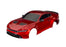 TRA10511-RED Traxxas Body Mustang Complete Red
