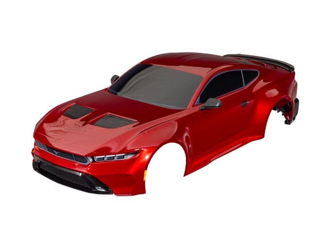 TRA10511-RED Traxxas Body Mustang Complete Red