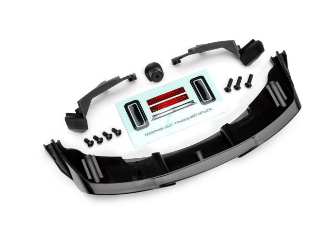 TRA10513 Traxxas Rear Diffuser/Body Supports