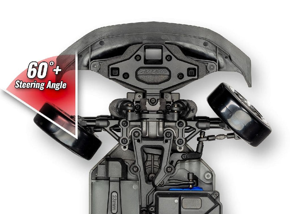 TRA105237-4BLACK Traxxas 4-Tec 2024 Ford Mustang Drift - Black **Sold Separately you will need TRA2992 to run this