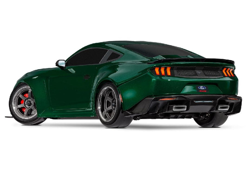 TRA105237-4GREEN Traxxas 4-Tec 2024 Ford Mustang Drift - Green **Sold Separately you will need TRA2992 to run this