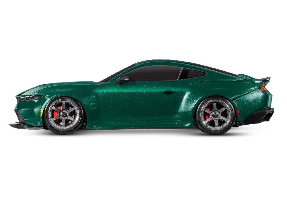 TRA105237-4GREEN Traxxas 4-Tec 2024 Ford Mustang Drift - Green **Sold Separately you will need TRA2992 to run this