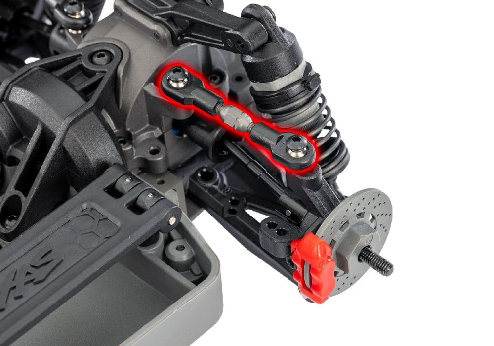 TRA105237-4RED Traxxas 4-Tec 2024 Ford Mustang Drift - Red **Sold Separately you will need TRA2992 to run this