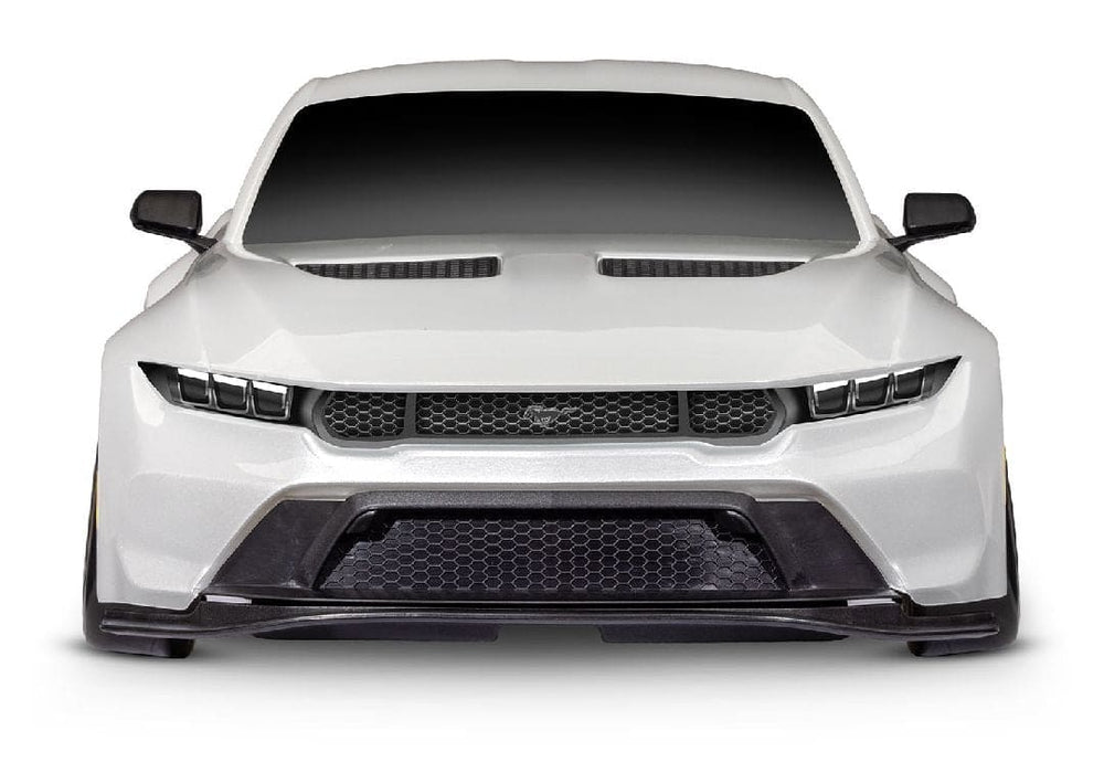 TRA105237-4WHITE Traxxas 4-Tec 2024 Ford Mustang Drift - White**Sold Separately you will need TRA2992 to run this