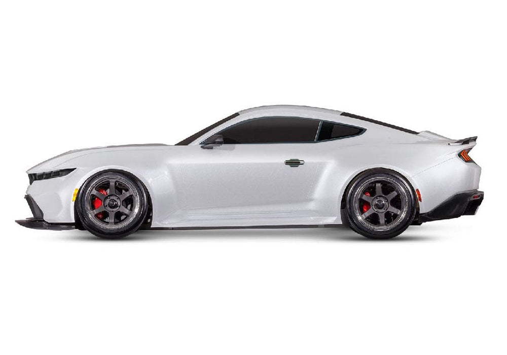 TRA105237-4WHITE Traxxas 4-Tec 2024 Ford Mustang Drift - White**Sold Separately you will need TRA2992 to run this