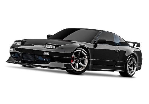 TRA105247-4BLACK Traxxas 4-Tec® Drift Nissan® 240SX 1/10 Scale RWD Drift Car with TQi™ Radio System, Traxxas Link™ Wireless Module, &amp; Traxxas Stability Management (TSM)® - Black