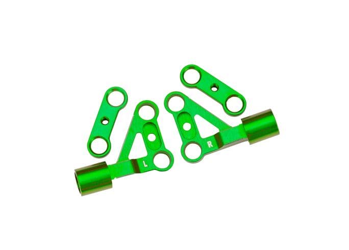 TRA10533-GRN Traxxas Susp Arms Upper Fr Aluminum Green
