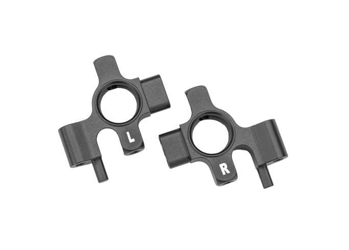 TRA10537-GRAY Traxxas Steering Blocks L&R Aluminum Gray