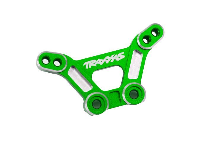 TRA10538-GRN Traxxas Shock Tower Front Aluminum Green