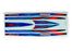 TRA10698-BLUE Traxxas Decal set for Disruptor hull, waterproof - Blue