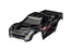 TRA10711-BLK Traxxas Body, Mini Maxx, black (painted, decals applied)