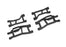 TRA10725-BLK Traxxas Suspension arms, front (upper (2) lower (2)), black