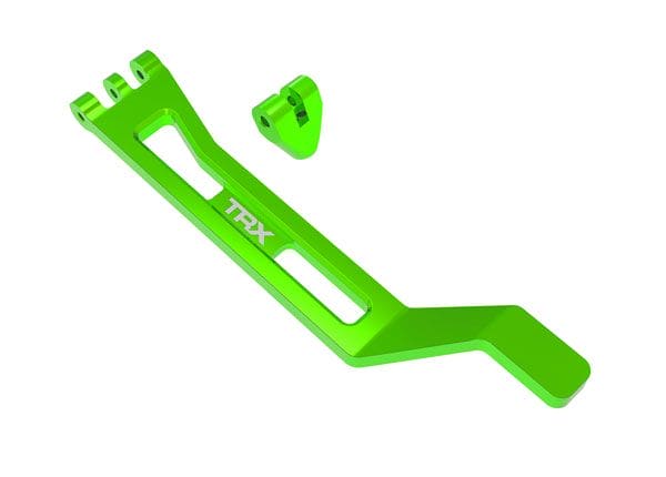 TRA10726-GRN Traxxas Battery hold-down (green-anodized 6061-T6 aluminum)
