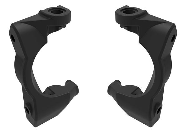 TRA10732-BLK Traxxas Caster blocks (c-hubs), left & right (black)