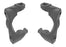 TRA10732-GRAY Traxxas Caster blocks (c-hubs), left & right (gray)