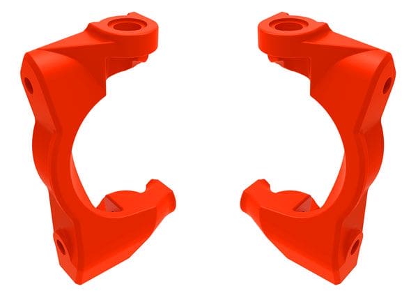 TRA10732-RED Traxxas Caster blocks (c-hubs), left & right (red)