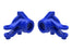 TRA10736-BLUE Traxxas Steering blocks, left & right (blue)
