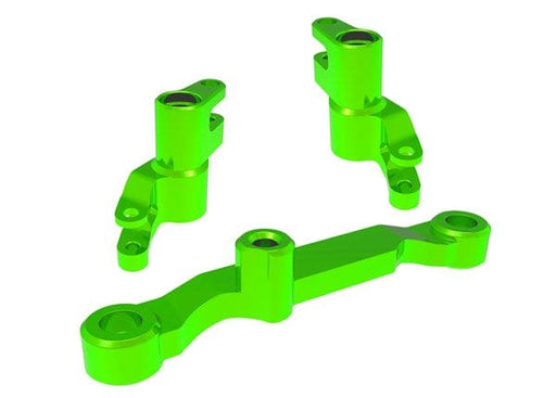 TRA10743-GRN Traxxas Steering bellcranks, draglink (green aluminum)