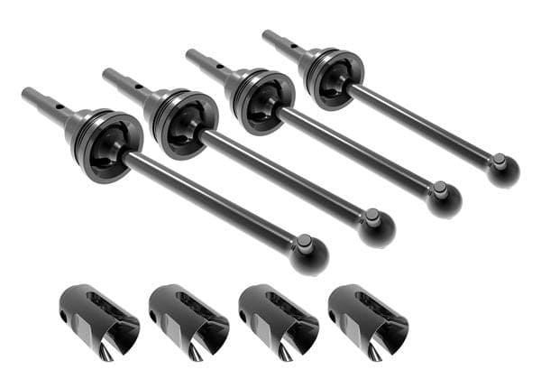 TRA10750X Traxxas Driveshafts, steel constant-velocity, front or rear (4)