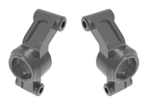 TRA10751-GRAY Traxxas Carriers, stub axle, aluminum (gray) (left & right)