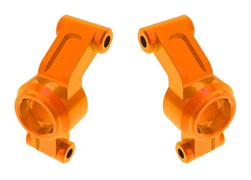 TRA10751-ORNG Traxxas Carriers, stub axle, aluminum (orange) (left & right)