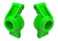 TRA10752-GRN Traxxas Carriers, stub axle (green) (rear) (left & right)