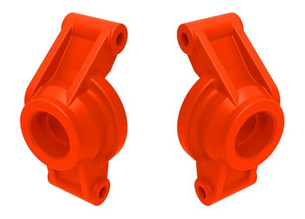TRA10752-RED Traxxas Carriers, stub axle (red) (rear) (left & right)