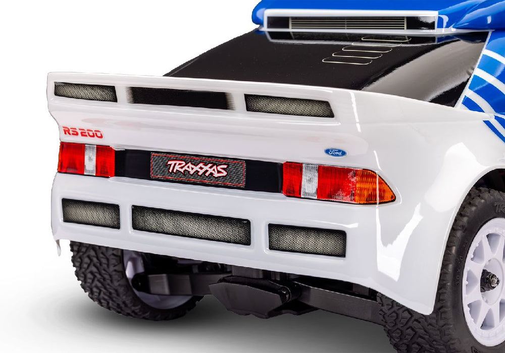 TRA108046-1WHITE Traxxas 1/16 RS200 Mini Rally VXL-3S 4x4 RTR - White (B&C Incl)
