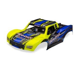 TRA10811-YLW Traxxas Body, Mini Slash 4X4, complete (yellow)(decals applied)