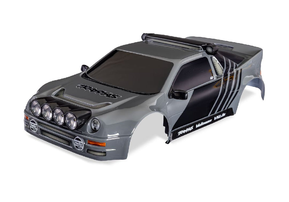 TRA10812-GRAY Traxxas Body, Ford RS200, complete (Gray) (decals applied)