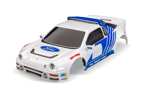 TRA10812-WHT Traxxas Body, Ford RS200, complete (white) (decals applied)
