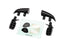 TRA10818-BLK Traxxas Black Side Mirrors and Roof Intakes (Left & Right)