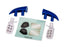 TRA10818-BLUWHT Traxxas Side mirrors, white/roof intakes/blue (left & right)