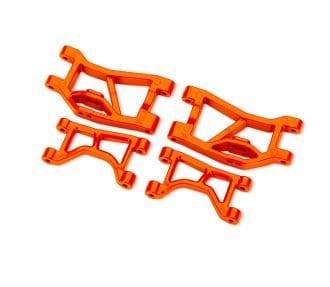 TRA10830-ORNG Traxxas Suspension arms, rear, orange (narrow) (4)