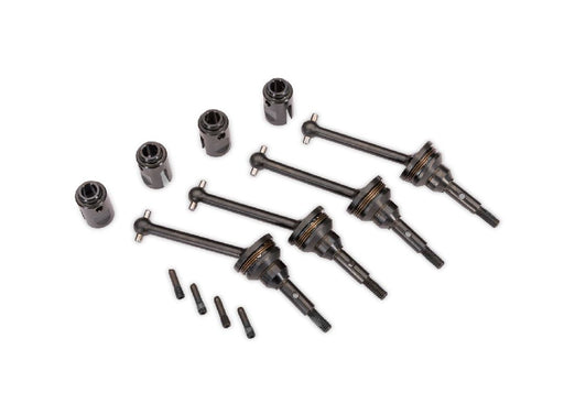 TRA10850X Traxxas Driveshafts steel constant-velocity narrow assembld(4)+