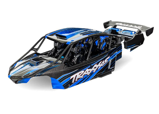 TRA10911-BLUE Traxxas Body, Funco Pro Scale Sand Car, blue
