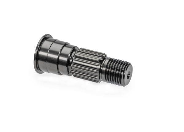 TRA10953-GRAY Traxxas Stub axle, front, 6061-T6 aluminum (gray-anodized)