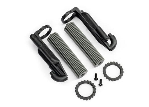 TRA10967-GRAY Traxxas Reservoirs, shocks, rear/ 3x8mm BCS (2)